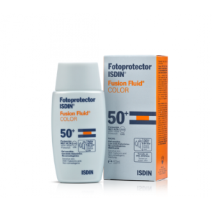 FOTOPROTECTOR ISDIN SPF-50 FUSION FLUID COLOR (