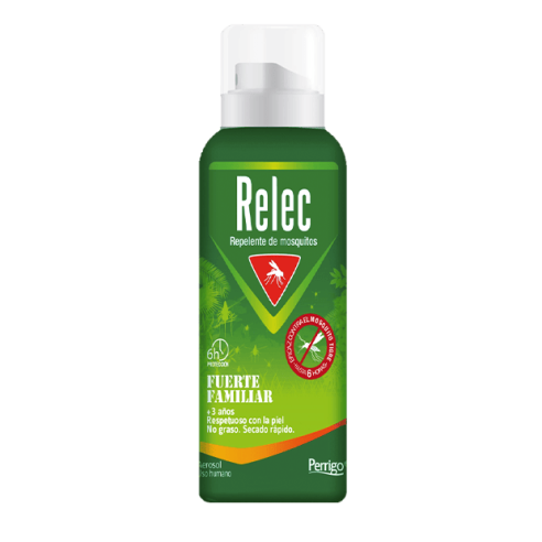 RELEC FUERTE FAMILIAR REPELENTE DE MOSQUITOS DE USO HUMANO 1 ENVASE 125 ML