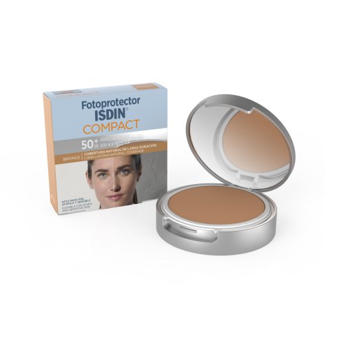 FOTOPROTECTOR ISDIN COMPACT SPF-50 - MAQUILLAJE