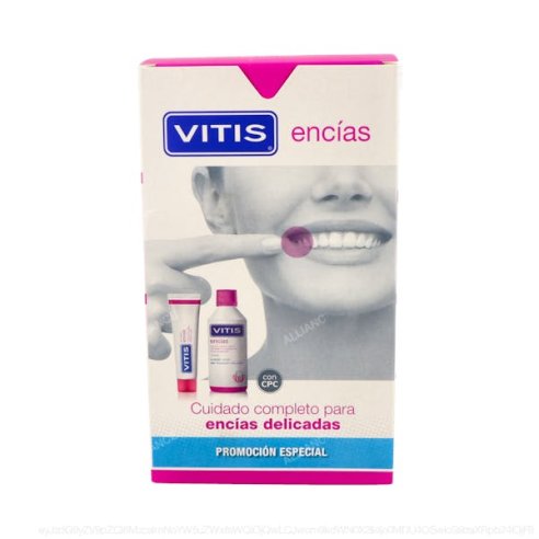 VITIS ENCIAS PASTA DENTIFRICA Y COLUTORIO PACK