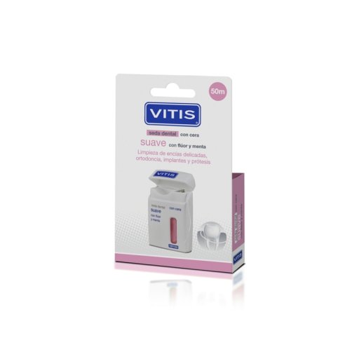 VITIS SEDA DENTAL CON FLUOR Y MENTA SUAVE (50 M)