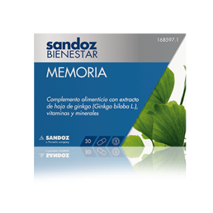 SANDOZ BIENESTAR MEMORIA (30 CAPS)